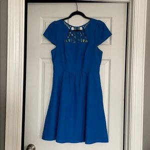 Anthropologie Blue Dress